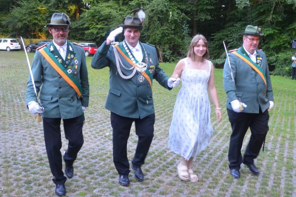 Proklamation des neuen Königs